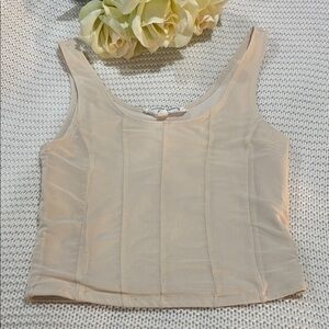Hippie Rose Cream Crop Top